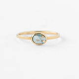 Horizon Ring with Sapphire