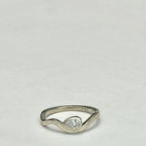 Resting Ring with Lab Diamond