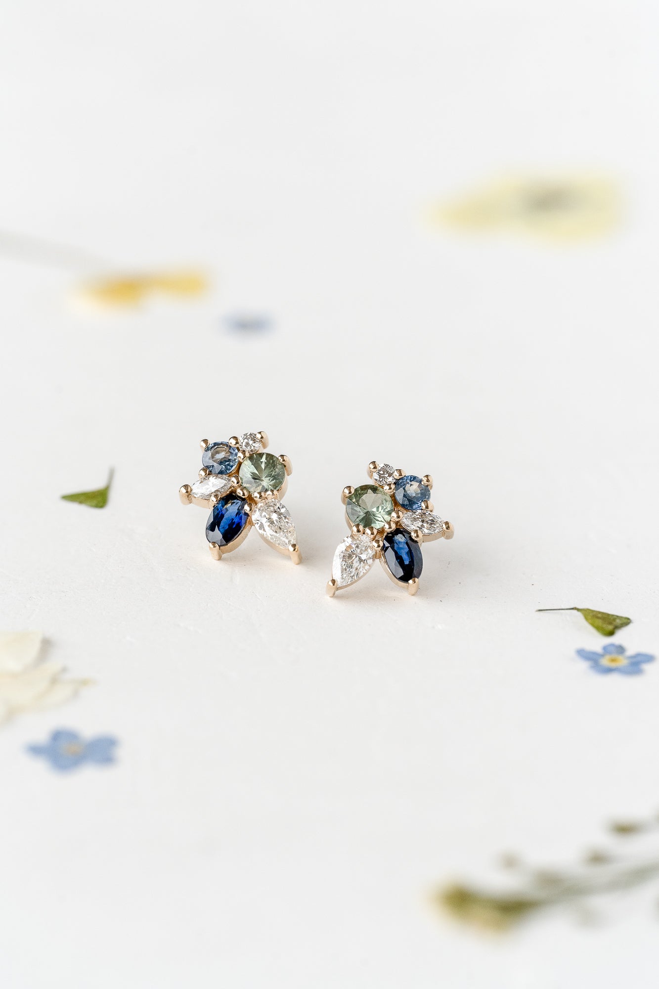 In Bloom Studs in Tranquil