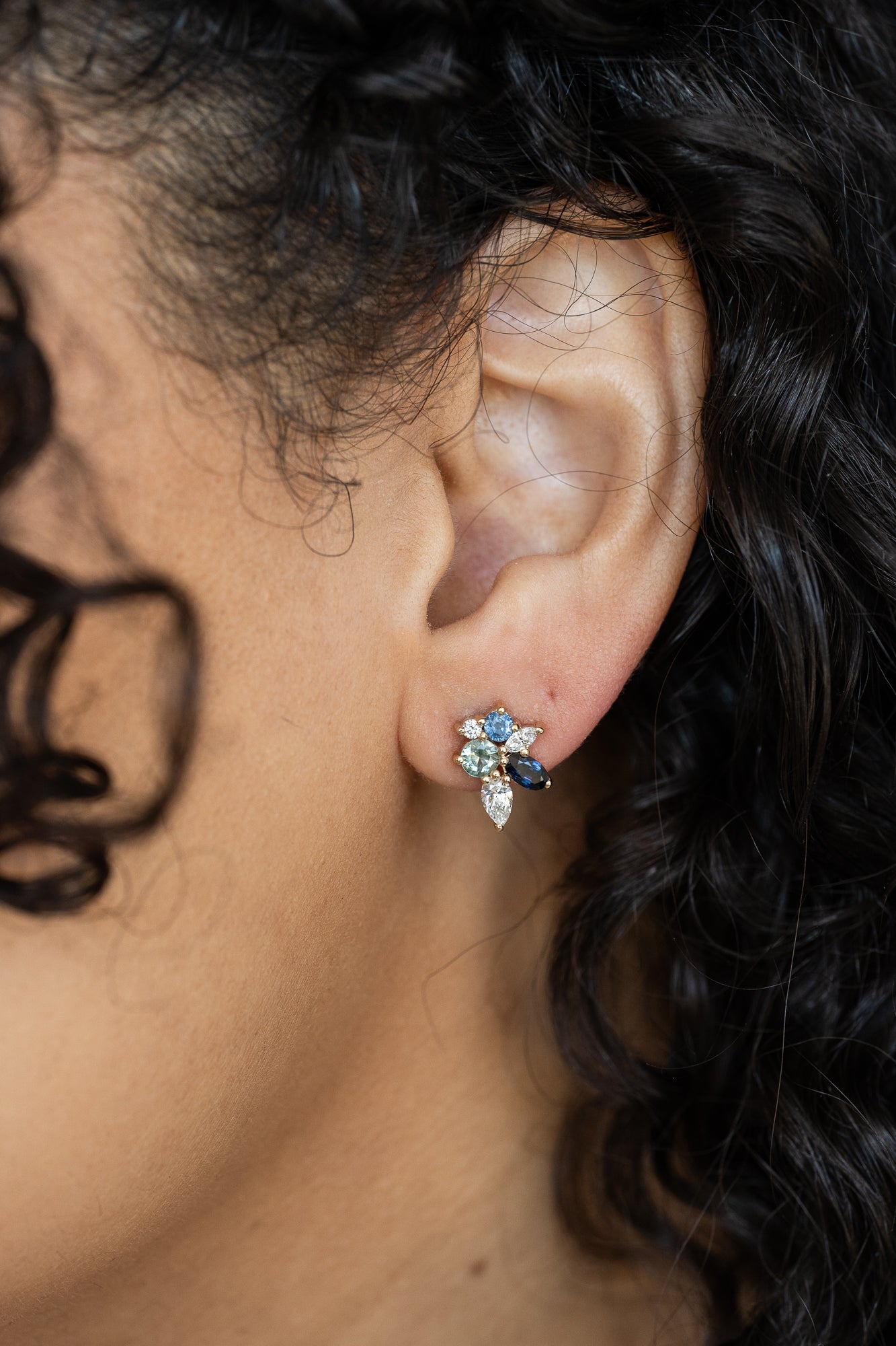 In Bloom Studs in Tranquil