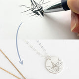 Illustrator Pendant with Customizable Design