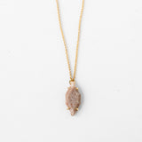 Michigan Central Vertical Necklace