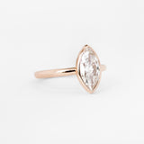 Marquise Aura Ring with Lab Diamond
