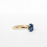 Mars Ring with 1.45ct Blue Sapphire