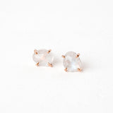 Rose Gold Moonstone Elements Spectra Studs