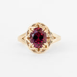 Prisma Ring with 2.957ct Rhodolite Garnet