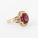 Prisma Ring with 2.957ct Rhodolite Garnet