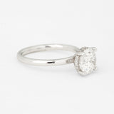 Round Venus Ring with Lab Diamond