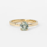 Saturn Ring with 0.96ct Montana Sapphire