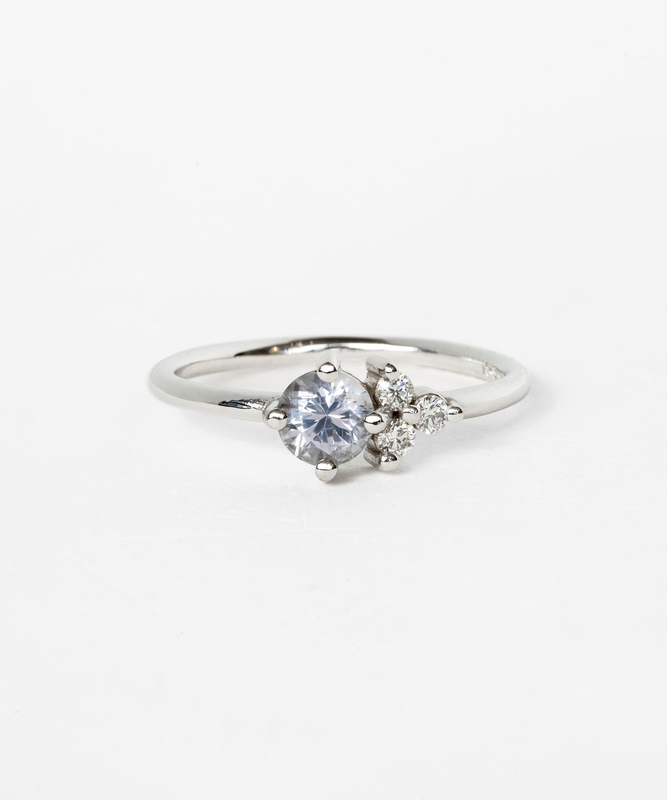 Shooting Star Ring with Montana Sapphire