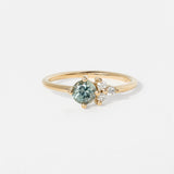 Shooting Star Ring with Montana sapphire
