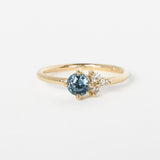 Shooting Star Ring with Montana sapphire