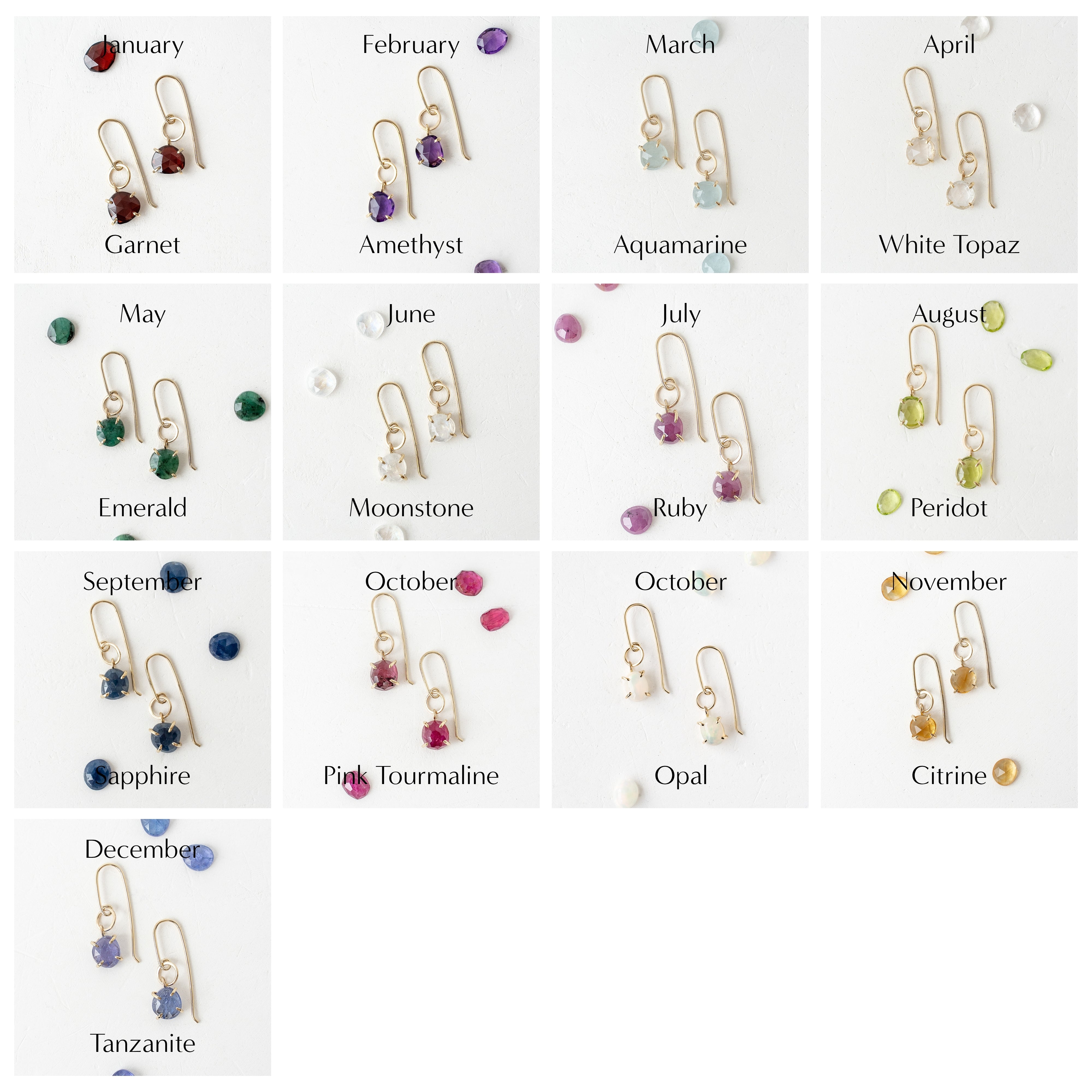 Elements Spectra Earrings in 14k Yellow Gold