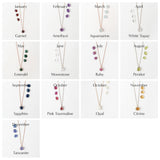 Elements Spectra Necklace in 14 White & Rose Gold