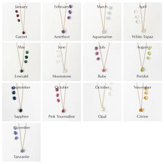 Elements Spectra Necklace in 14k Yellow Gold