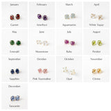 Elements Spectra Studs in 14k Yellow Gold