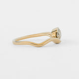 Squiggle Ring with 1.02ct Diamond