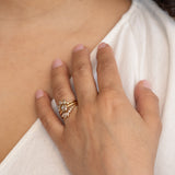 Stardust Contour Ring