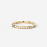 White Gold Whisper Ring
