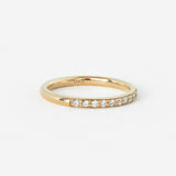 White Gold Whisper Ring