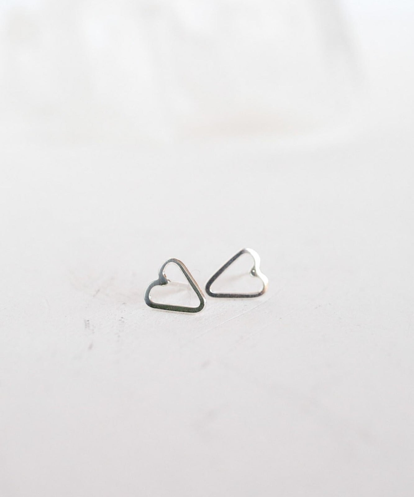 Tiny Heart Studs