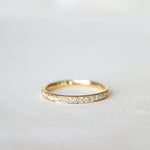 Minimalist 2mm Whisper gold ring