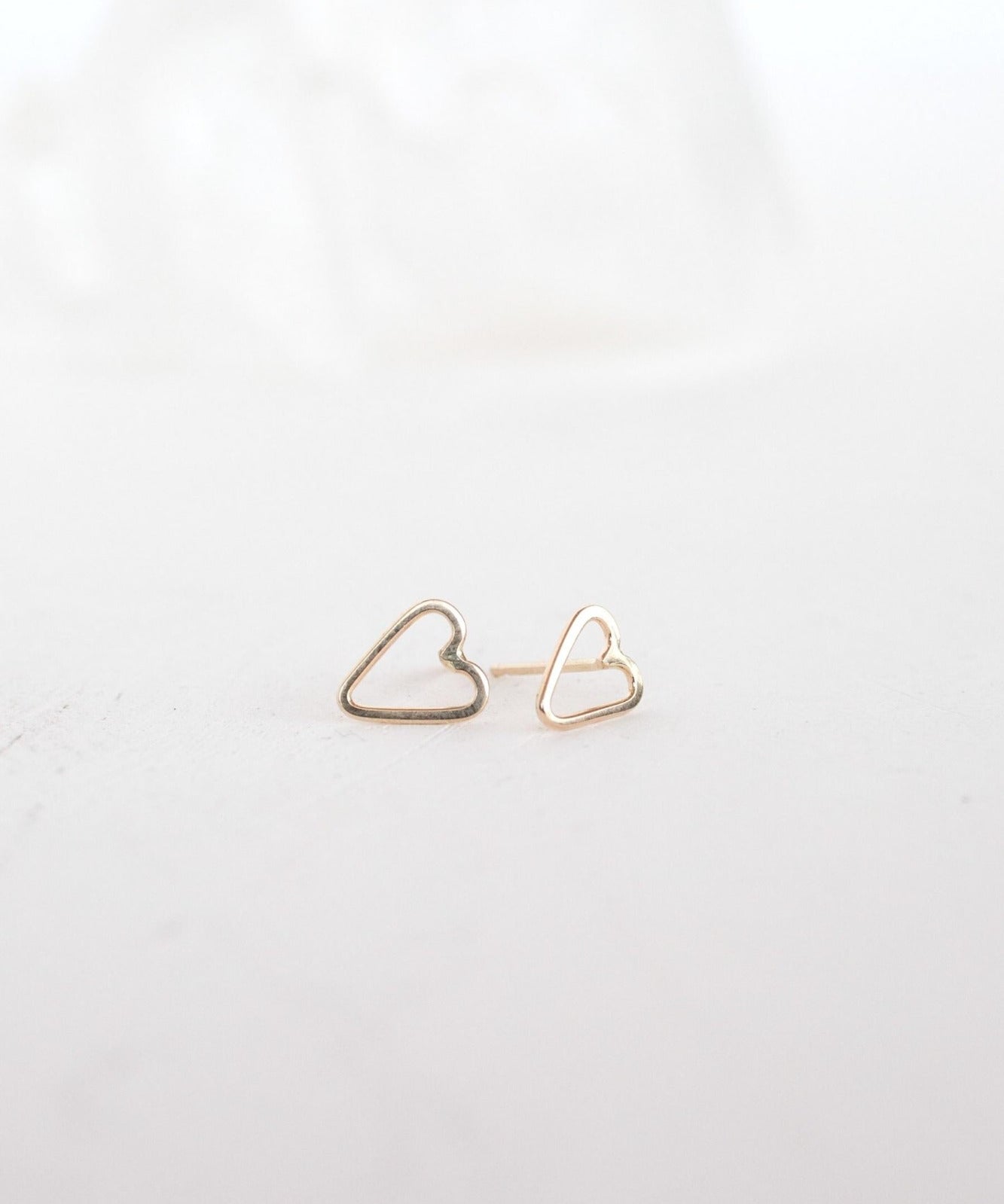 Tiny Heart Studs