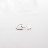 Tiny Heart Studs