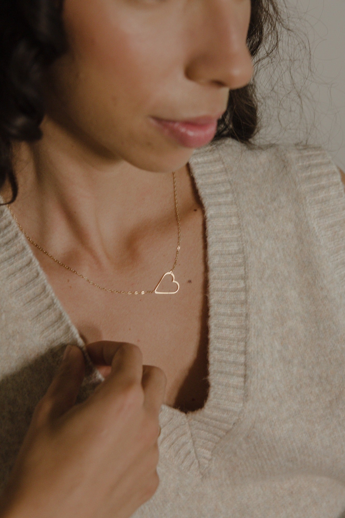 Rise Heart Necklace