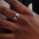 Orchid Ring with 1.11ct Sapphire