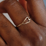 Tiny Heart Ring