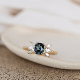 Orchid Ring with 1.11ct Sapphire