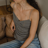 Calligraphy Statement Necklace